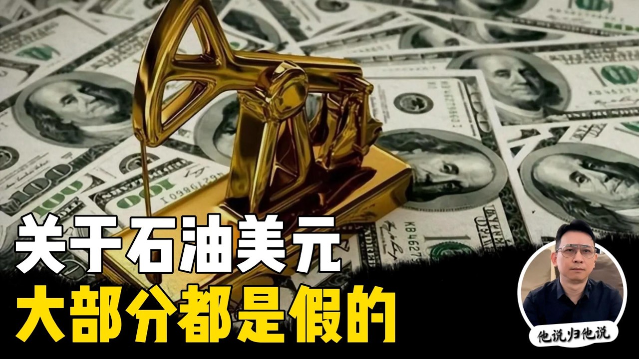 关于石油美元，你听到的大部分都是假的！真实的故事更危险！【他只看结构 | 不看表象看结构才是真相】