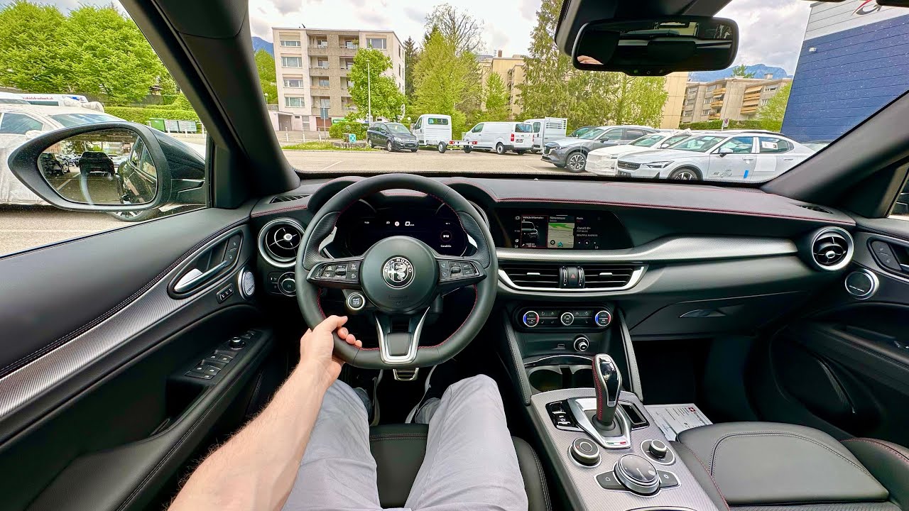 New Alfa Romeo Stelvio Competizione 2024 Test Drive POV