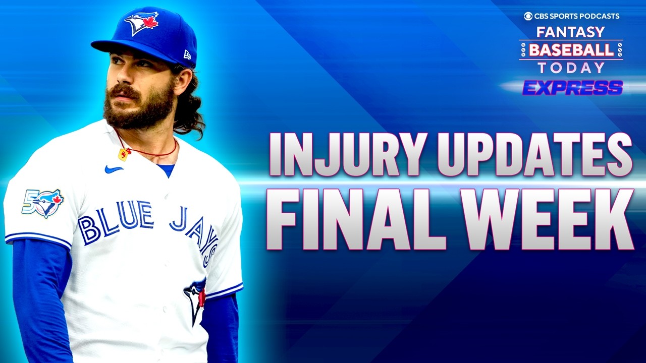 Injury Updates & Replacements for the Final Week! | Fantasy Baseball Advice