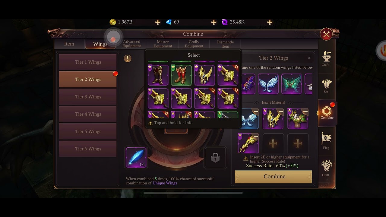 MU DARK EPOCH - SUCCESS CRAFTING !