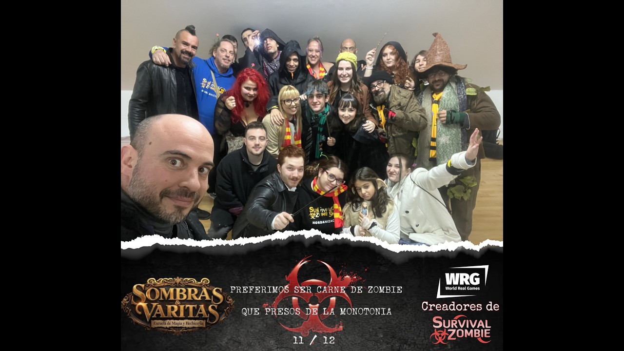 SOMBRAS Y VARITAS - VILLANUEVA DE LA TORRE de WRG los creadores de SURVIVAL ZOMBIE