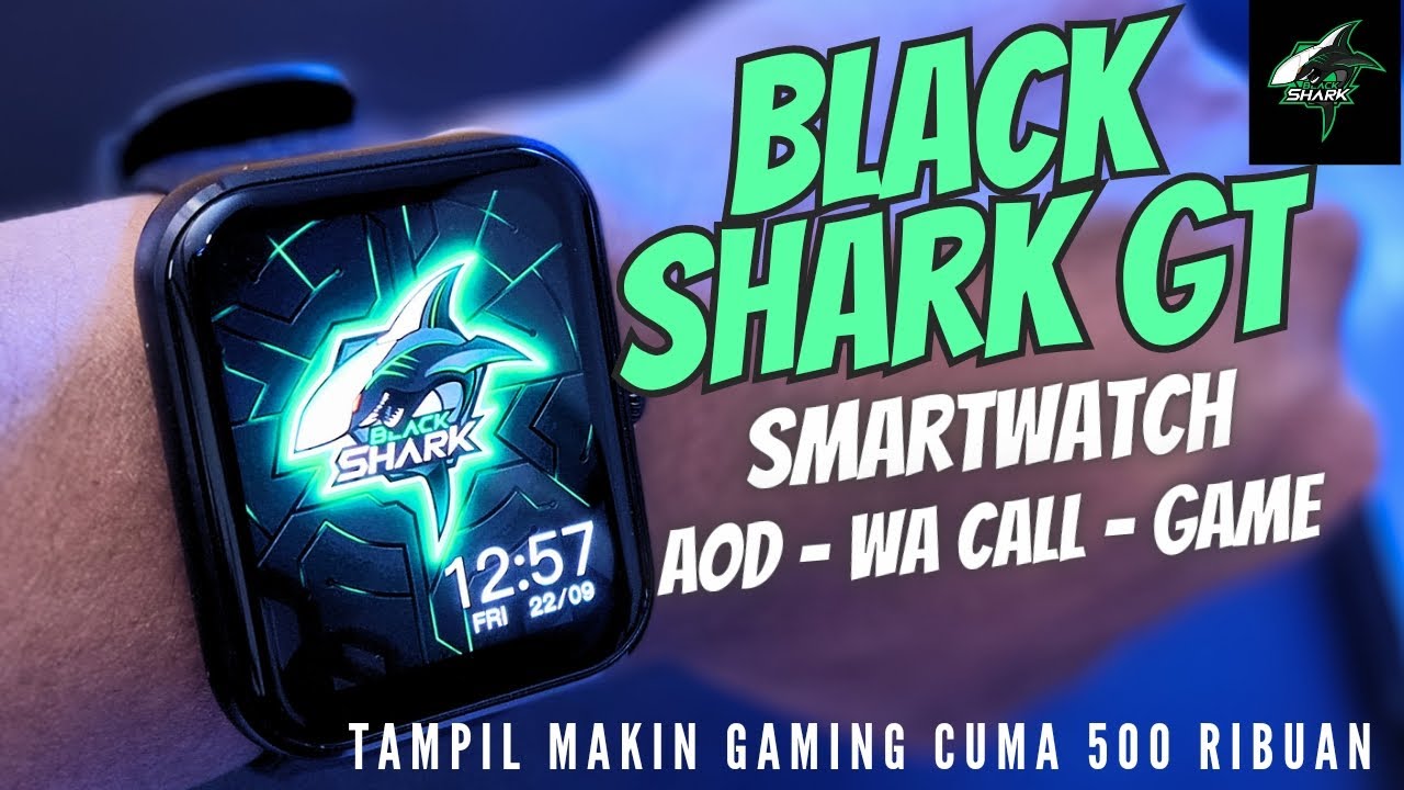 SMARTWATCH BLACKSHARK GT REKOMENDASI AMOLED CUMA 500 RIBUAN | FULL REVIEW