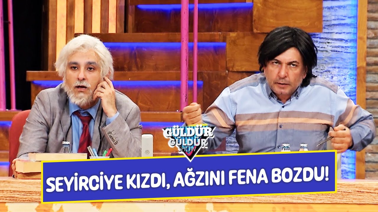 Seyirciye Kızdı, Ağzını Fena Bozdu! - G&uuml;ld&uuml;r G&uuml;ld&uuml;r Show