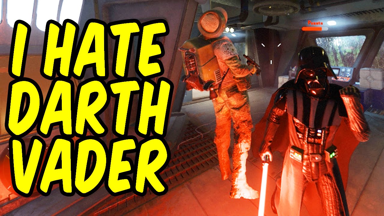 How Darth Vader Made Me Rage Quit - Star Wars Battlefront Funny Moments