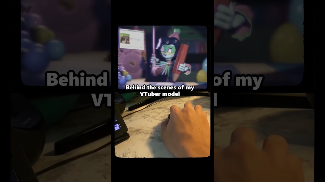 Behind The Scenes Stop Motion VTuber 