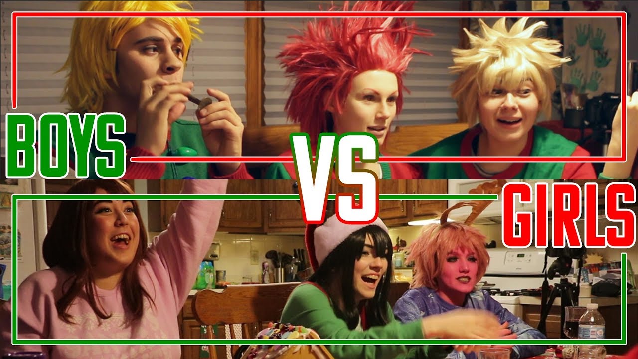 BNHA Gingerbread House Contest - BOYS VS. GIRLS