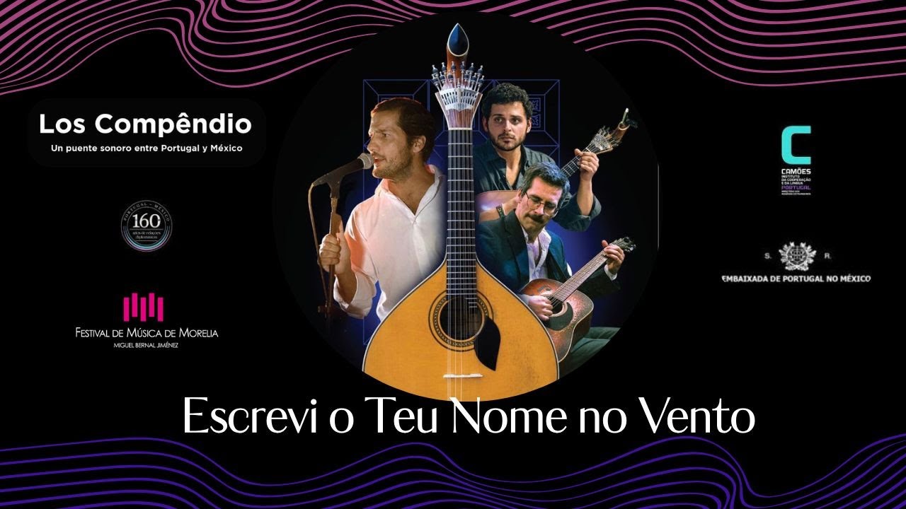 Escrevi o Teu Nome no Vento - Escribí tu nombre en el viento - Los compêndio