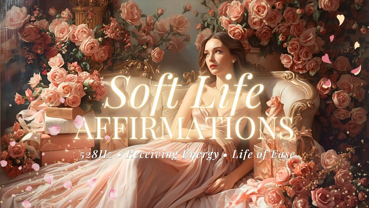 💕 Soft Life 2026 | Feminine Affirmations for Ease, Support & Abundance