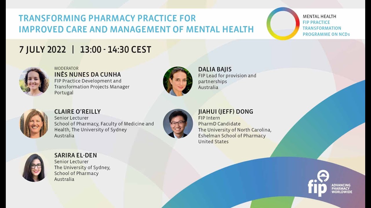 Transforming pharmacy practice for improved care and management of mental health illnesses