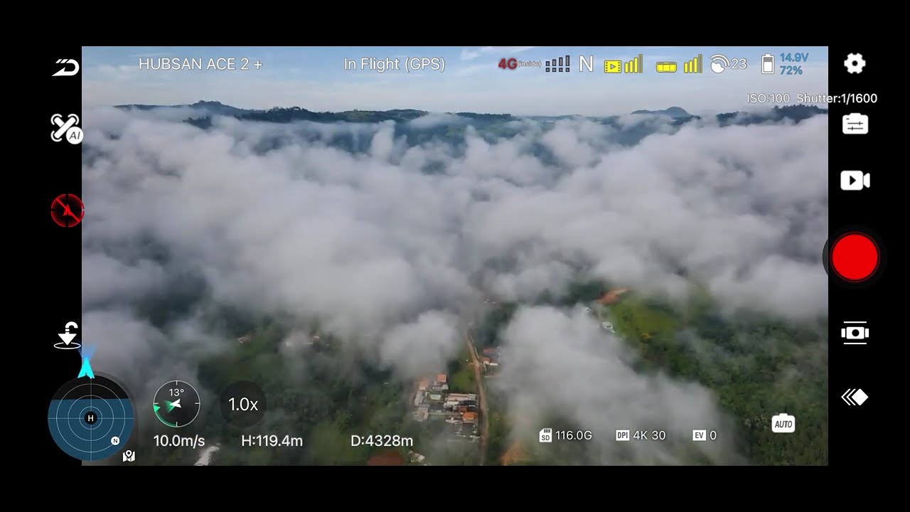 Hubsan Ace 2 Plus Versão B controle original 