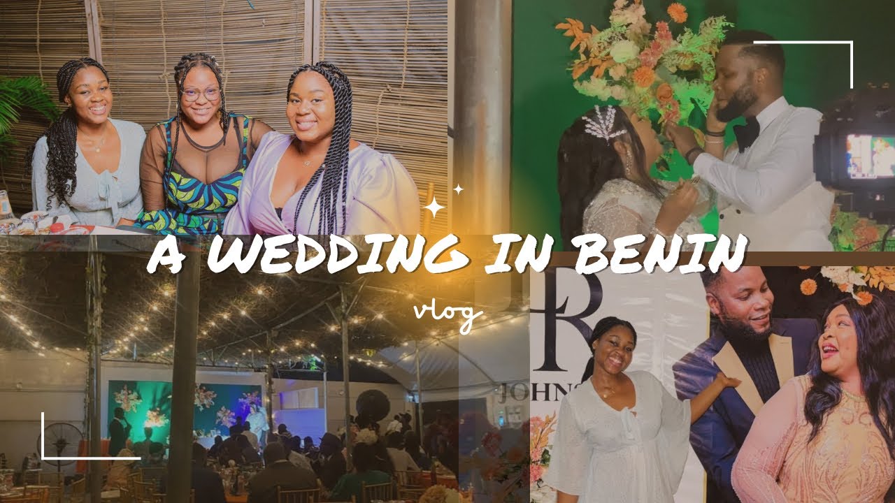 VLOG: A Wedding reception in Cotonou, BENIN 🇧🇯📍| A day in my life , Benin Edition| West African life