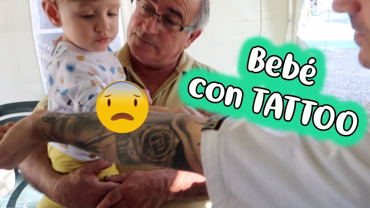 Cumpleaños del abuelo EN FAMILIA + Mi hermano SE TATÚA el nombre de mi hijo