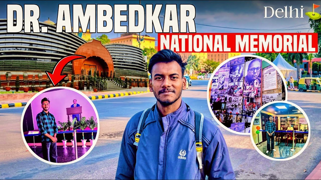Dr Ambedkar National Memorial Delhi Tour | Full Museum Visit 🇮🇳