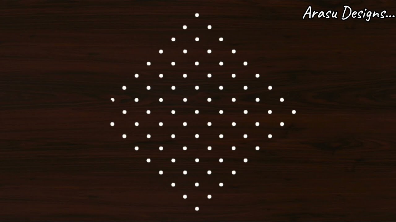 melika muggu, Arasu design diwali muggulu, simple sikku kolam, Easy kambi rangoli, make easy rangoli