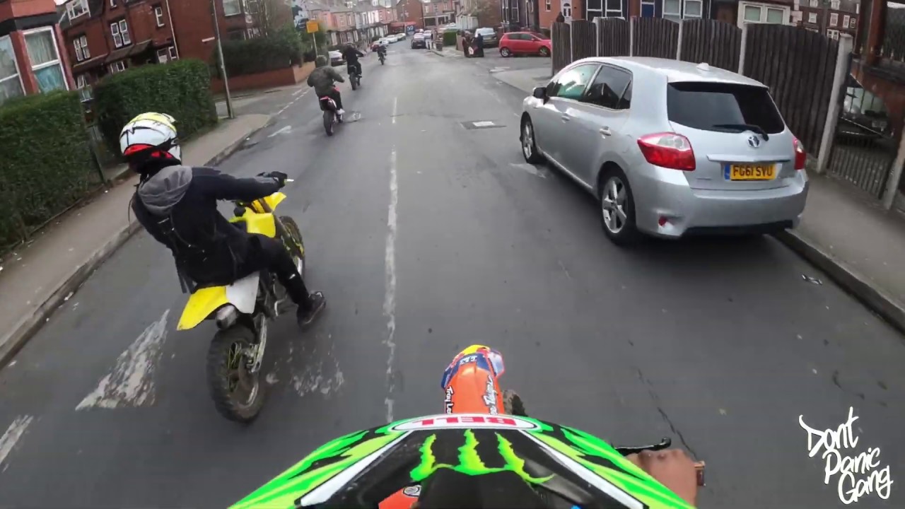 DIRTBIKES CUTTIN THROUGH TRAFFIC CPT 2 HM