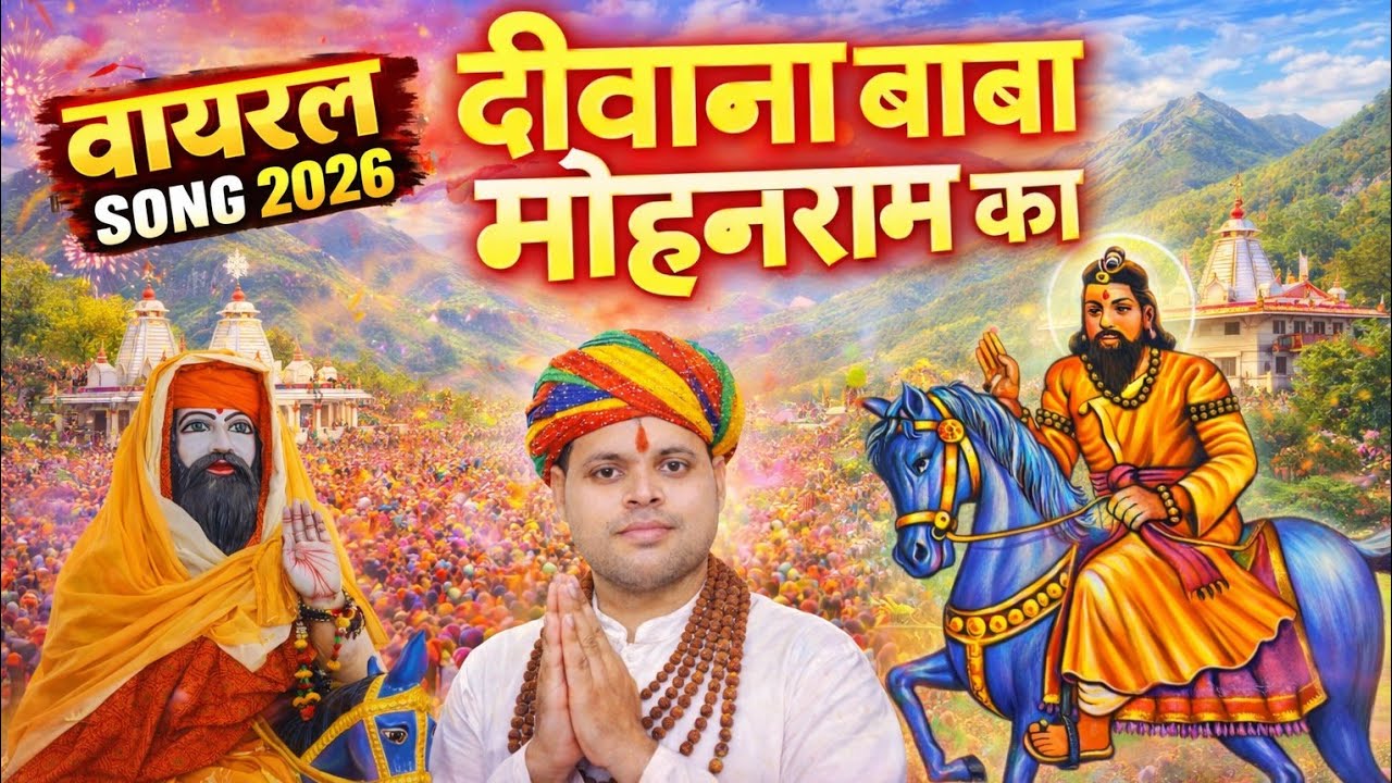 दीवाना बाबा मोहनराम का || काली खोली || मिलकपुर धाम | होली मेला 2026 | Rakesh tatarpuriya song 2026 