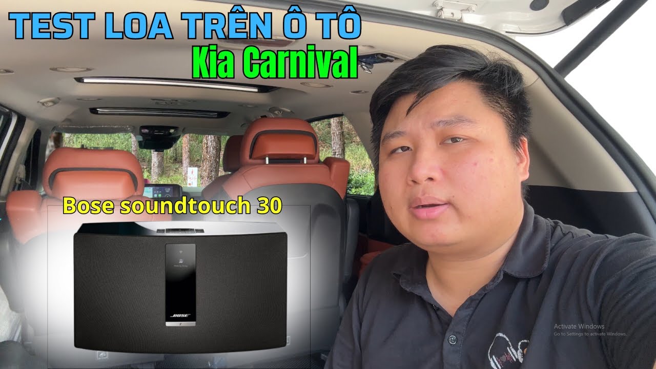 Bose Soundtouch 30 III BASS TEST IN CAR