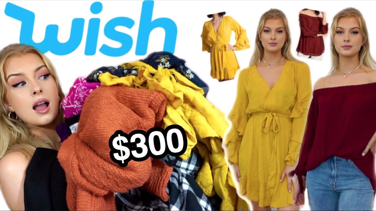 HUGE $300 WISH CLOTHING HAUL! *SO IMPRESSED*