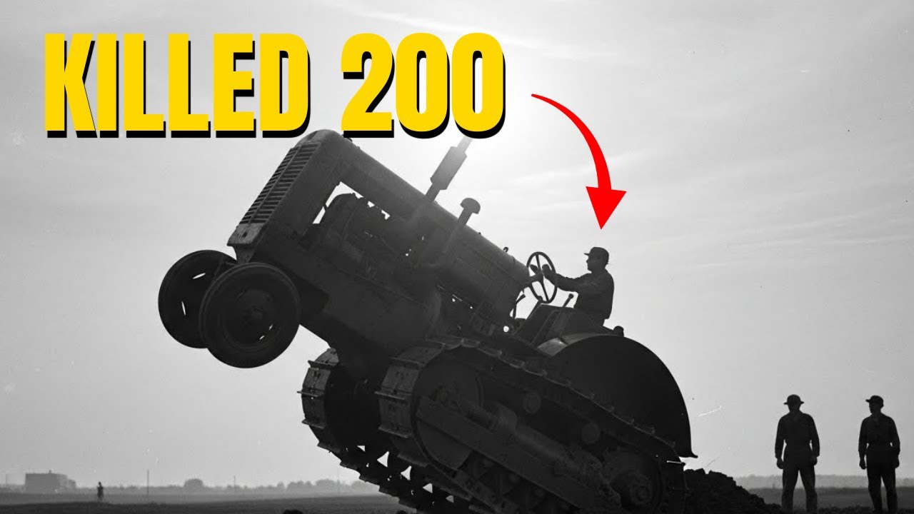 One Track Broke, 200 Men Died: The Bulldozer Design Flaw That Haunts Caterpillar (1928)