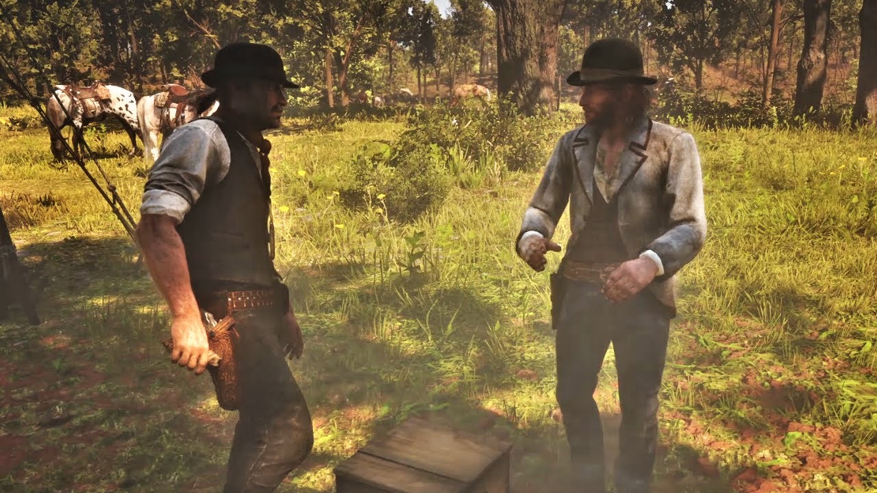 Sean disrespects Javier and immediately regrets it - Red Dead Redemption 2