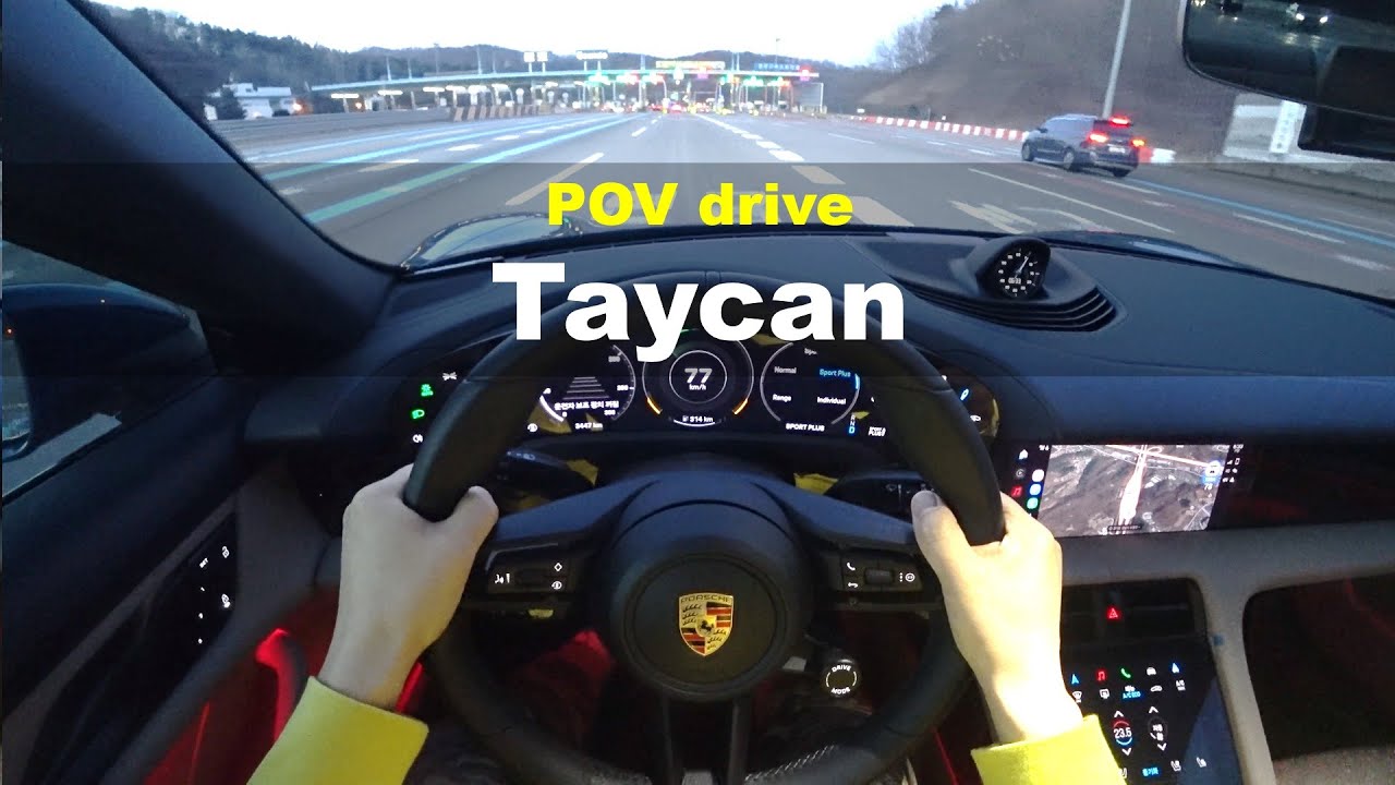 Porsche Taycan Base POV drive