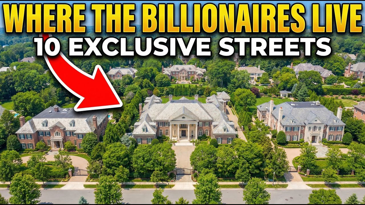 10 Streets Where Billionaires Live (Ranked by Price 2026)