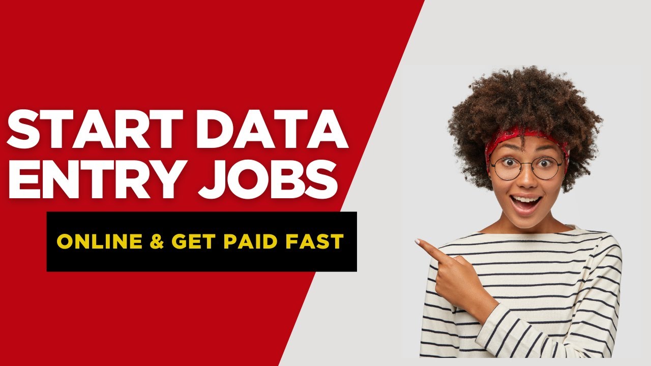 How to Start Data Entry Jobs Online and Get Paid Fast | Work From Home for Beginners