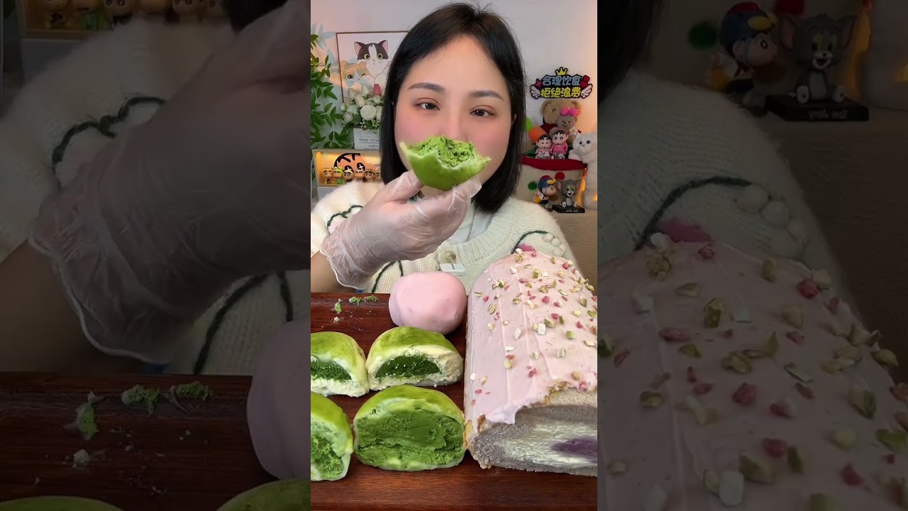 #Matcha enthusiast#Dessert#Delicious food