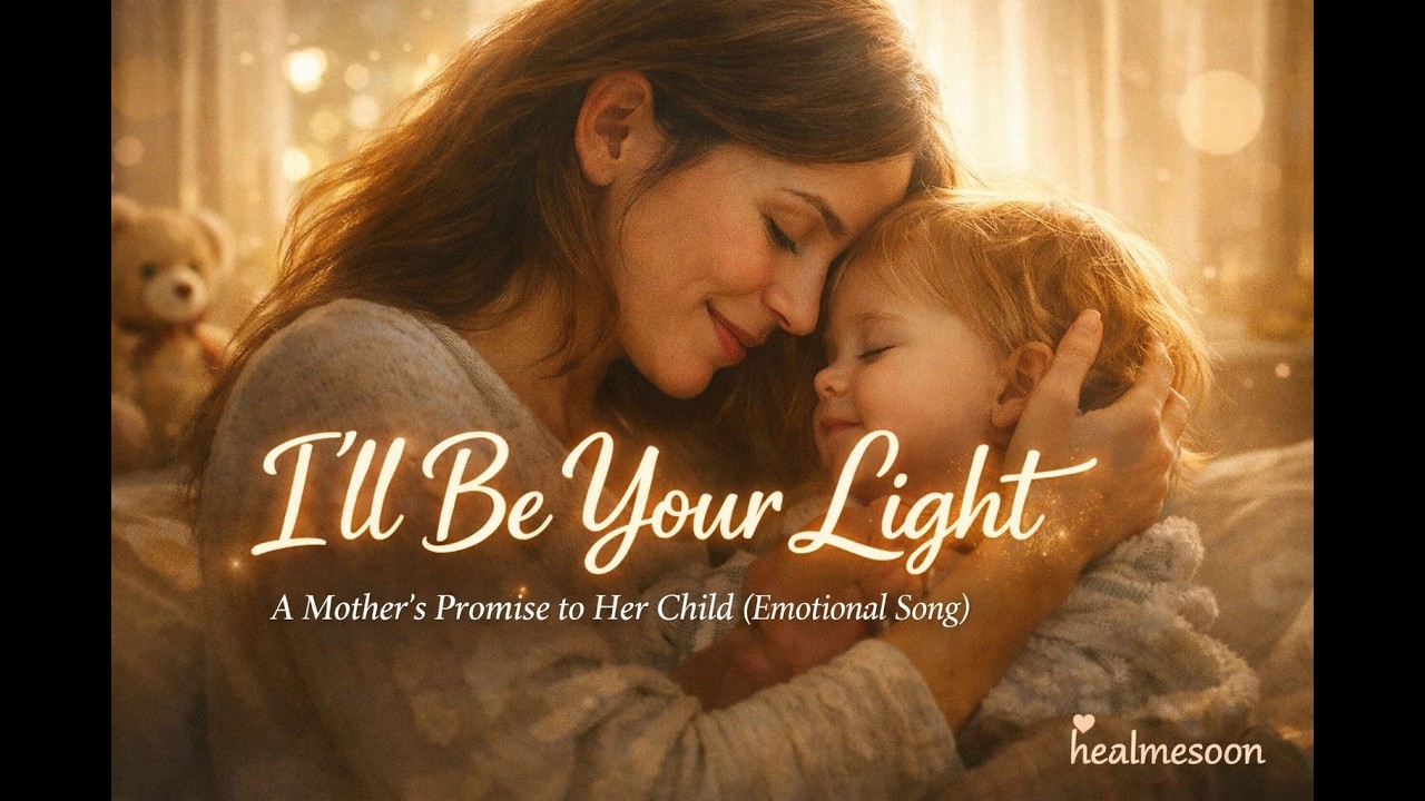 “I’ll Be Your Light” – A Mother’s Promise to Her Child (Emotional Song) | A Lullaby for Children