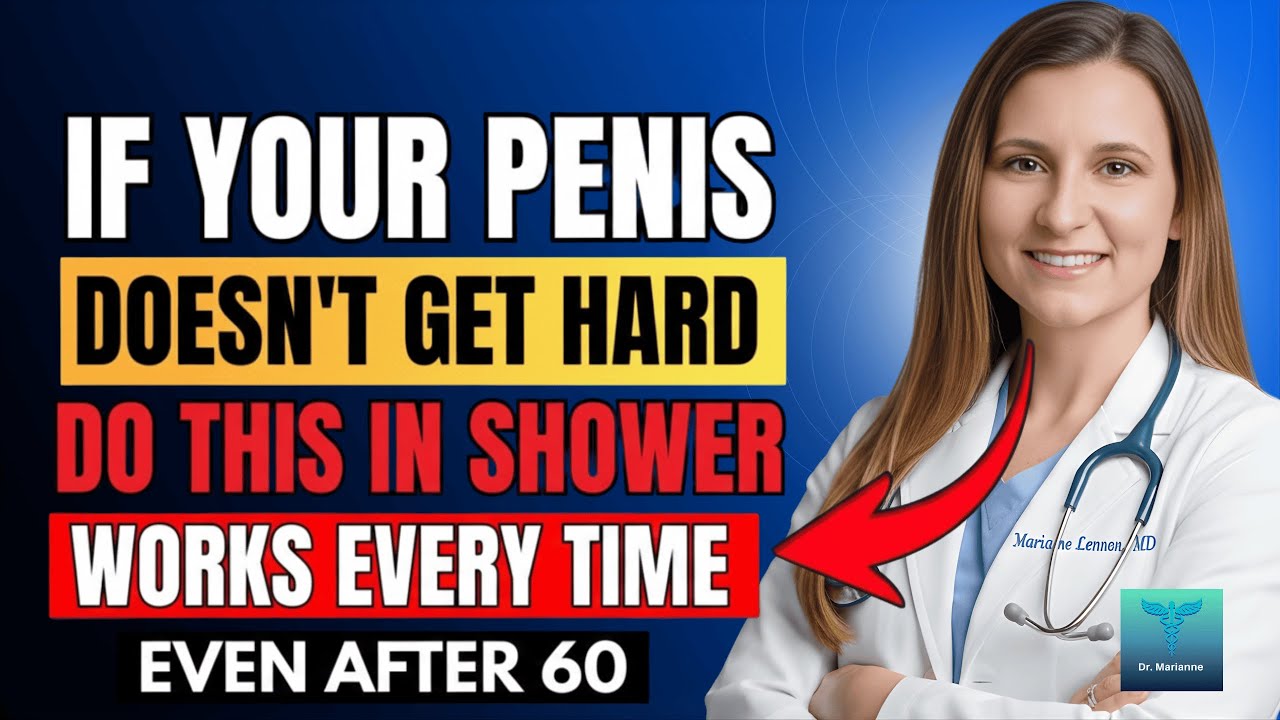 Men 60+: 5-Minute Shower Trick to Instant Hardness | Dr. Marianne