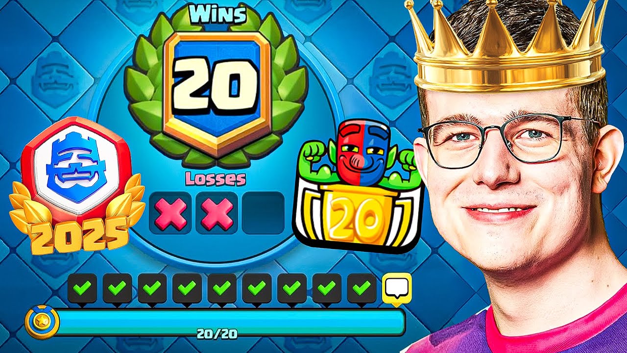 😱🏆ICH HABE 20 SIEGE mit DIESEM DECK geschafft... (absolutes Drama) | Clash Royale Deutsch