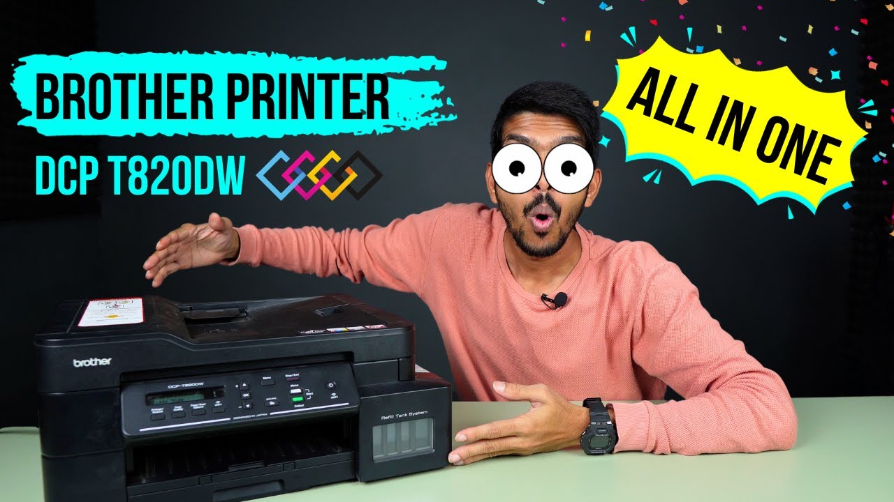 Brother DCP T820DW Printer Review - Best All-In One Tank Printer Under 20000 - Hindi