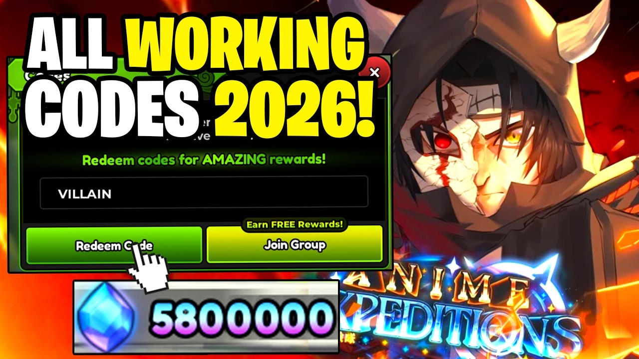 *NEW* ALL WORKING CODES FOR ANIME EXPEDITIONS IN 2026! ROBLOX ANIME EXPEDITIONS CODES