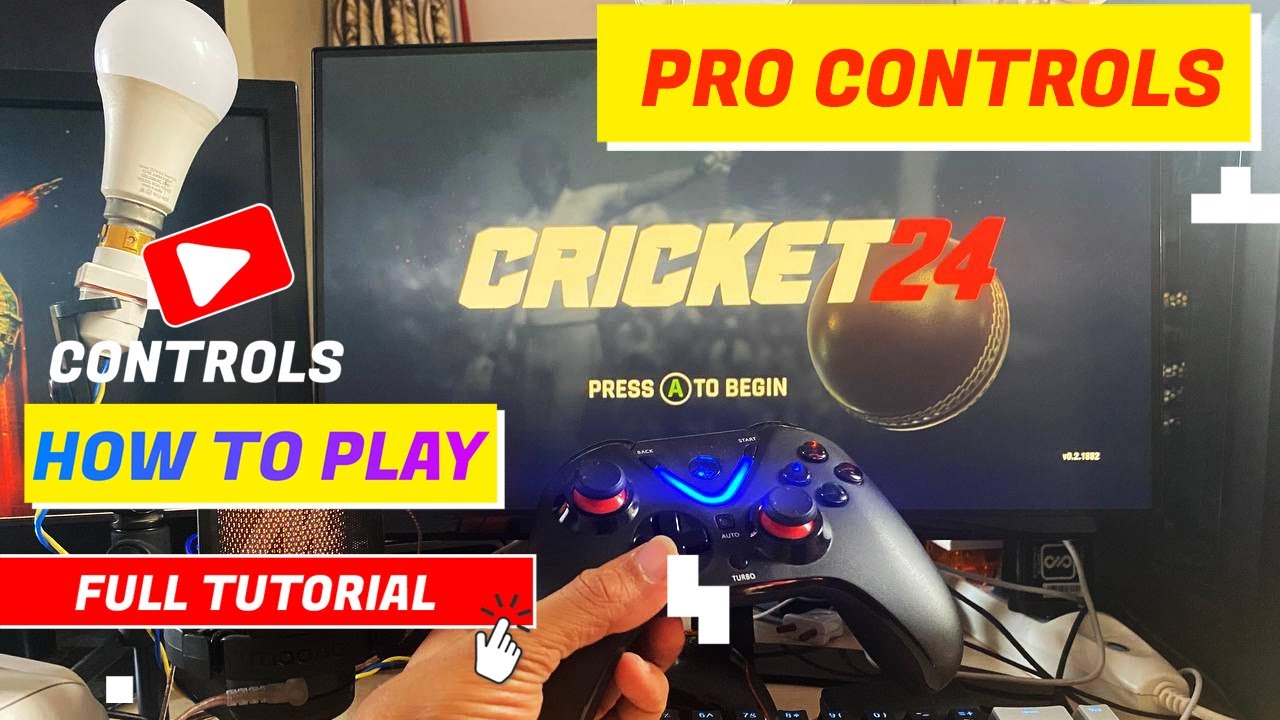 Pro Controls in Cricket 24 - Complete Tutorial | How to play advanced lofted shots | How to leave
