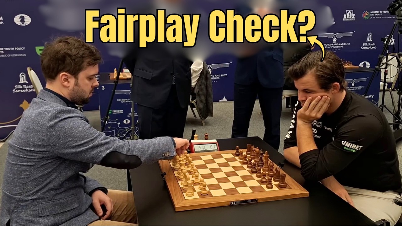 Magnus Carlsen Was Taken For A Fairplay Check After This Game!