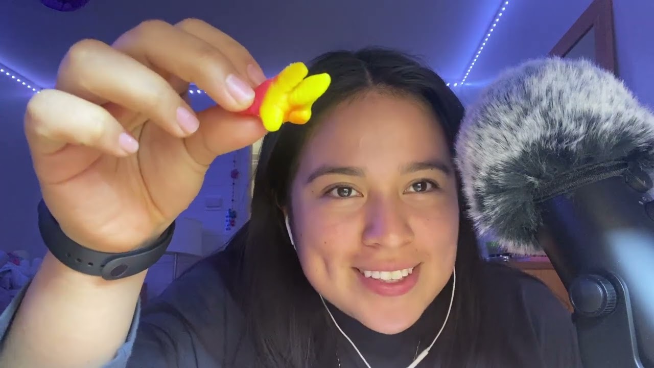 ASMR en español. Comiendo gomitas coreanas 😛🇰🇷