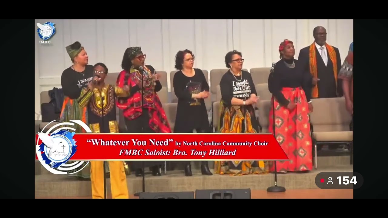 Fullview choir Tony singing Whatever you Needed 🙌🏽