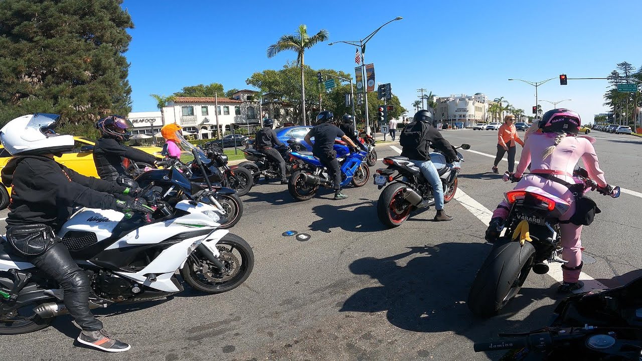 GOING ON MY FIRST GROUP RIDE - STREETS OF SAN DIEGO -