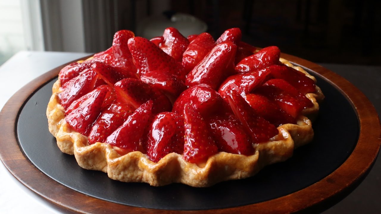 Fresh Strawberry Tart - Easy 