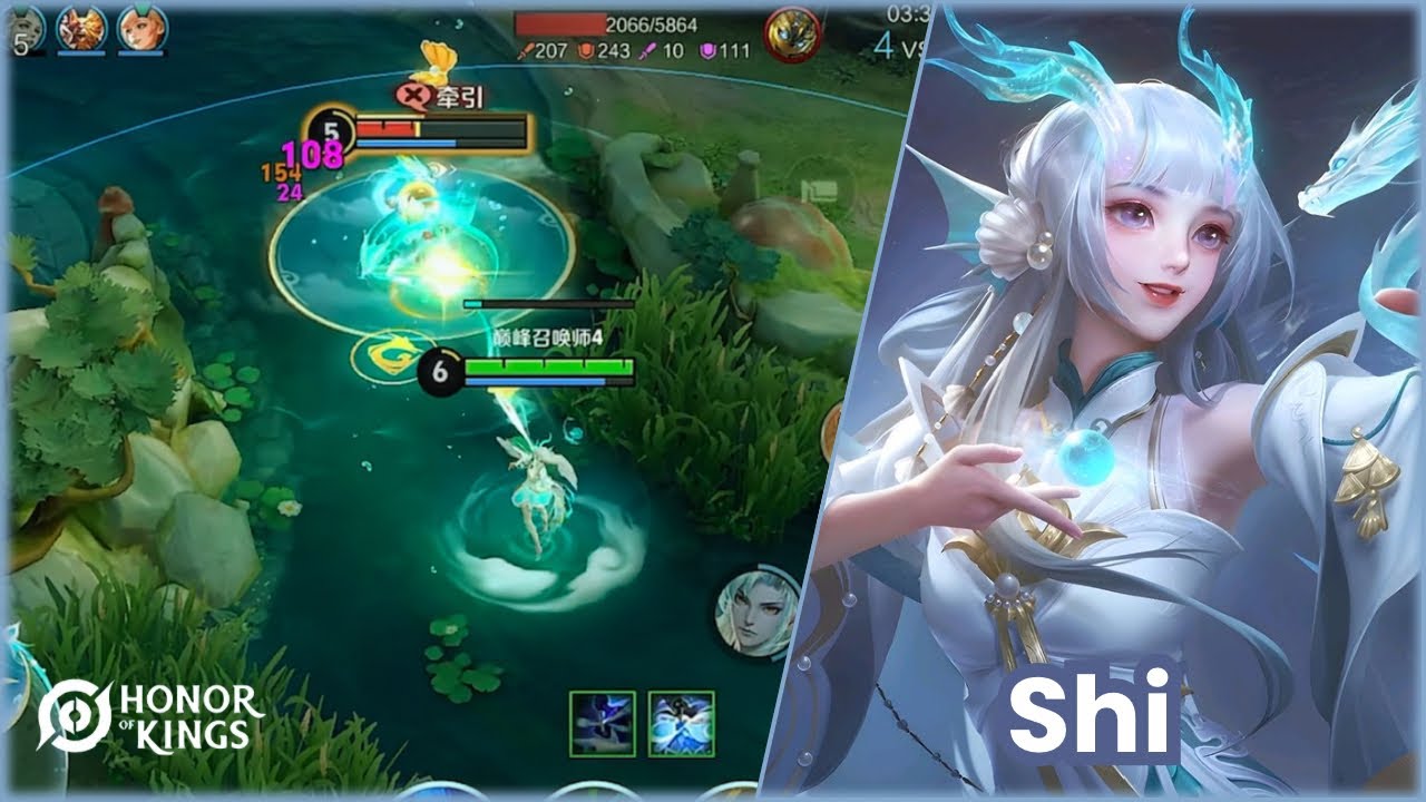 Honor of Kings ( Shi ) FMVP​ Skin,  Xishi and the Dragon themed skin  | Server China