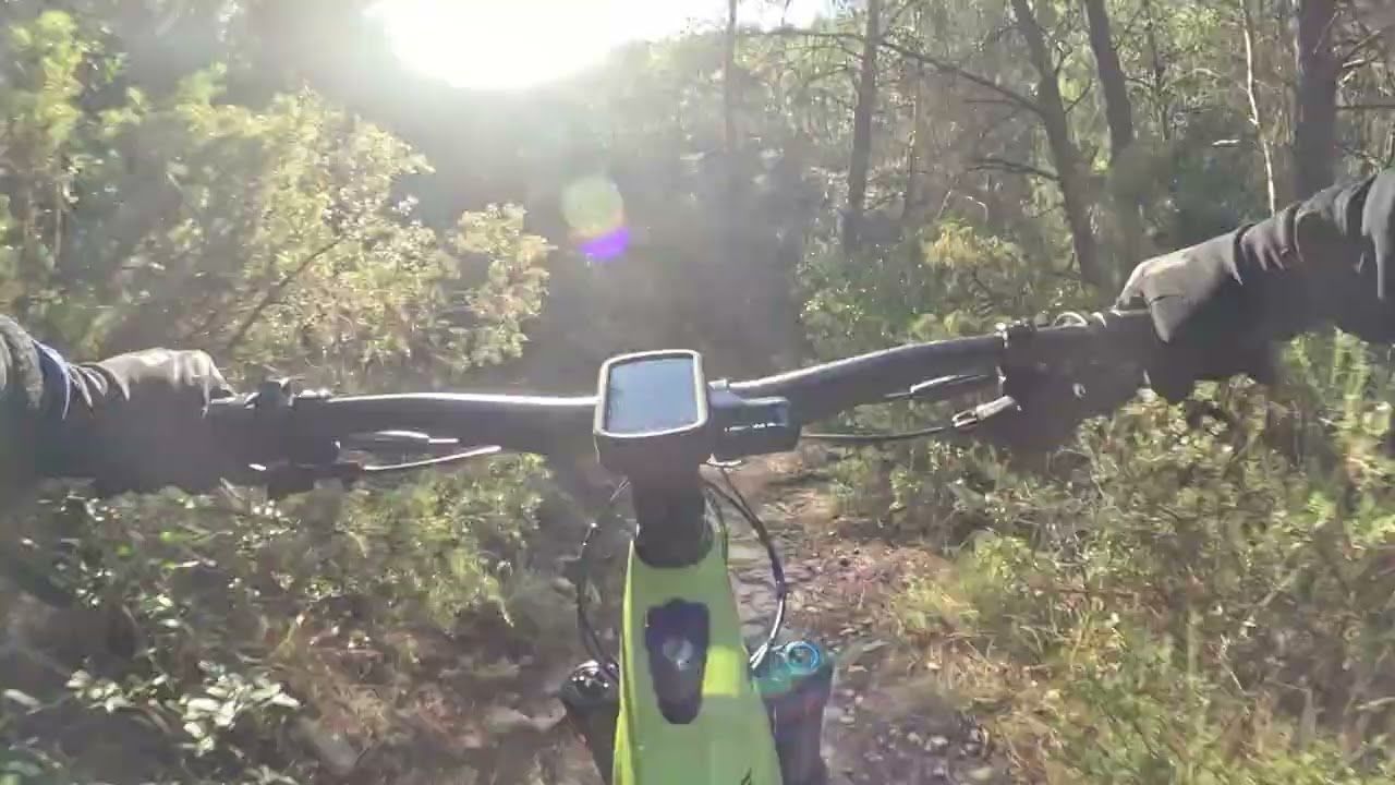 VTT sur Venelles avec un single top refait 3 fois