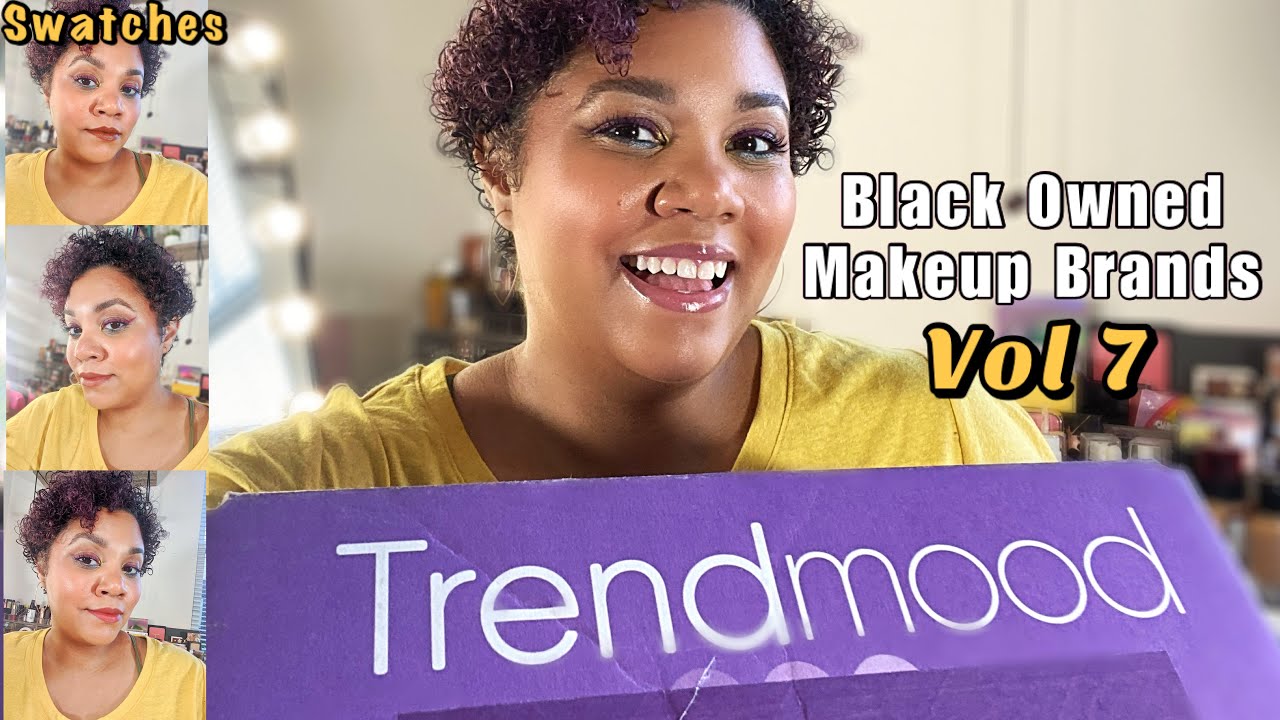 Trendmood X Black Owned Makeup Brands w/Lip and Hand swatches | Propa Beauty, Mented