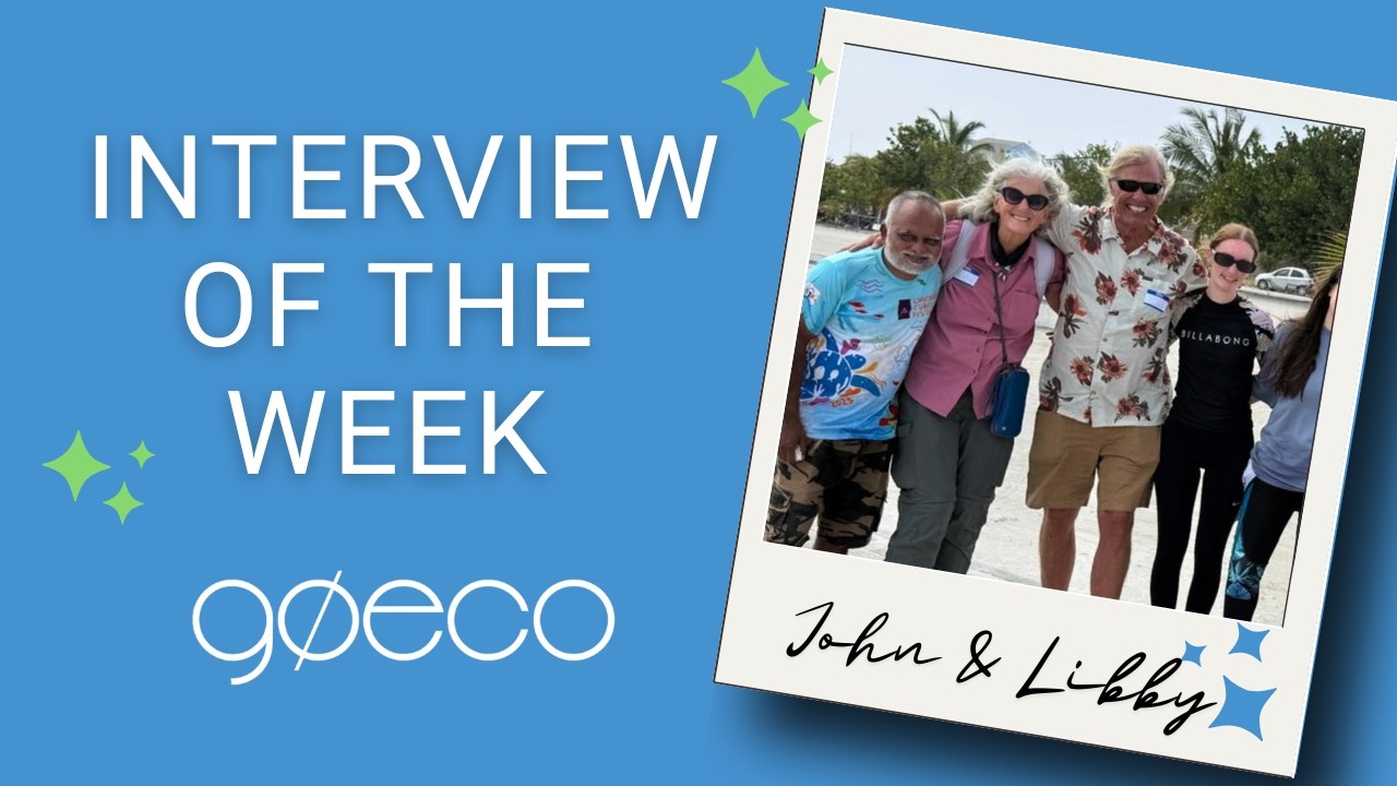 Interview of the Week: John and Libby - Coral Gardening & Reef Conservation Volunteering