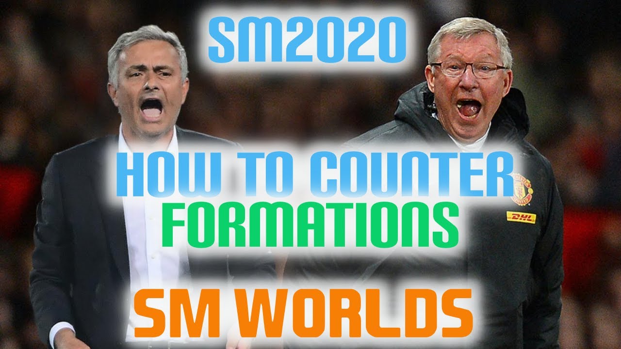 HOW TO COUNTER OPPONENT'S EVERY FORMATION IN SM20 & SM WORLDS, SOCCER MANAGER 2020, WIN EVERY MATCH.