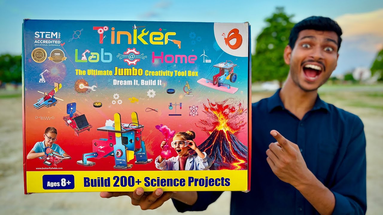 Biggest Science Kit Unboxing 🔥 100+ Electric Project Kit