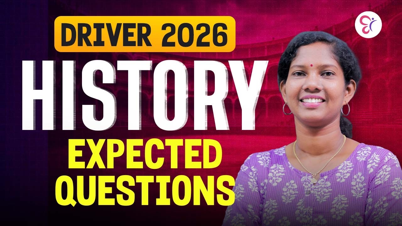DRIVER 2026 | HISTORY EXPECTED QUESTIONS | PSC EXAM 2026