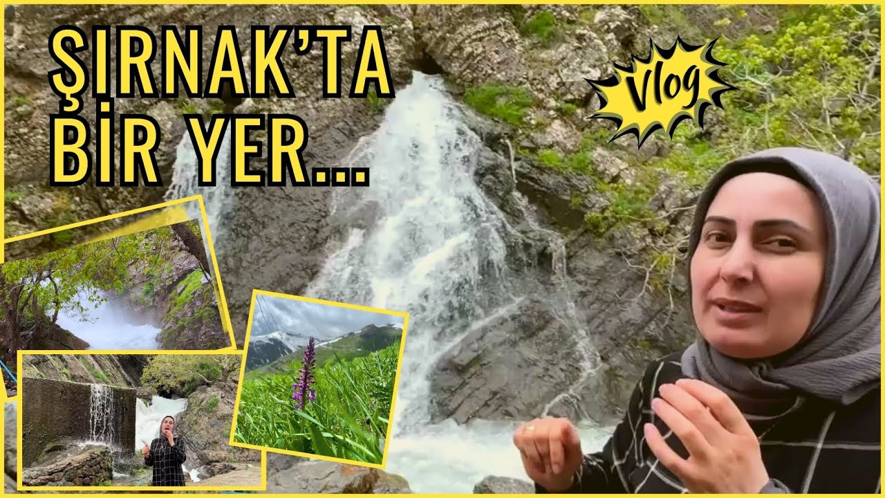 Doğanın İzinde: Şırnak Uludere Uzungeçit Beldesi(Mağara Pınarı ve Şelalesi) #vlog #travel