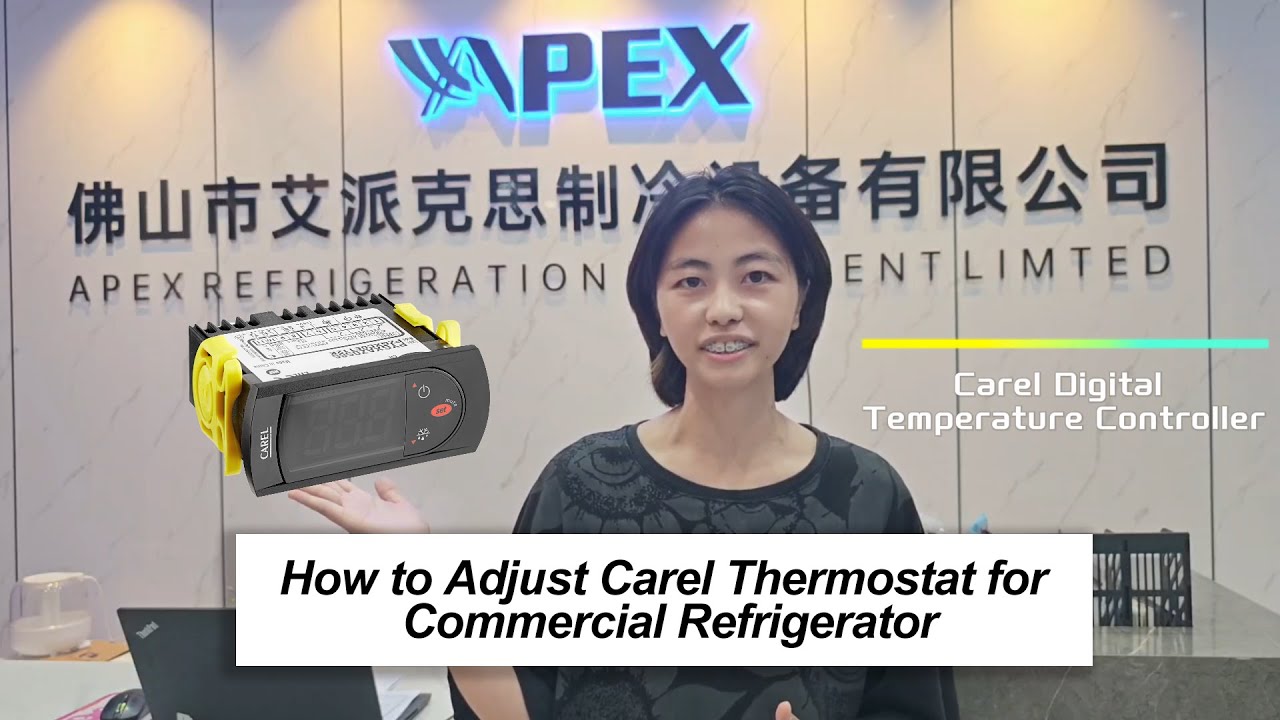 How to Adjust Carel Thermostat for Commercial Refrigerator | Step-by-Step