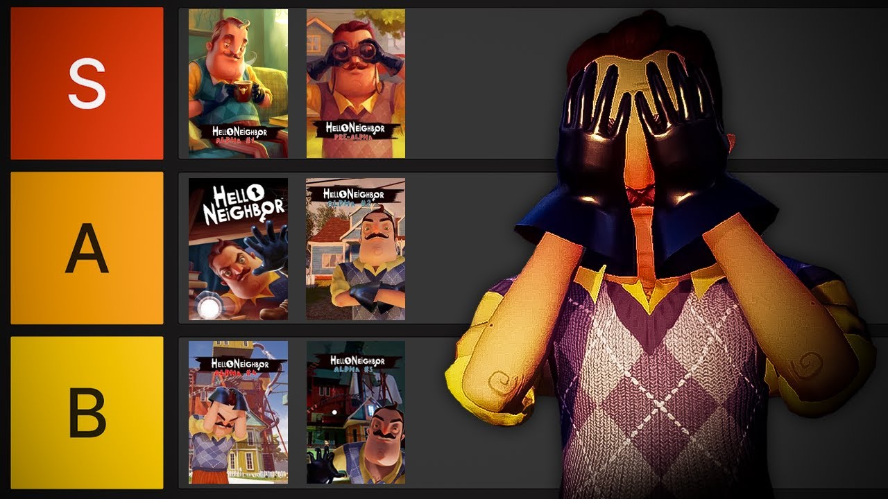 Ranking EVERY Hello Neighbor Game...