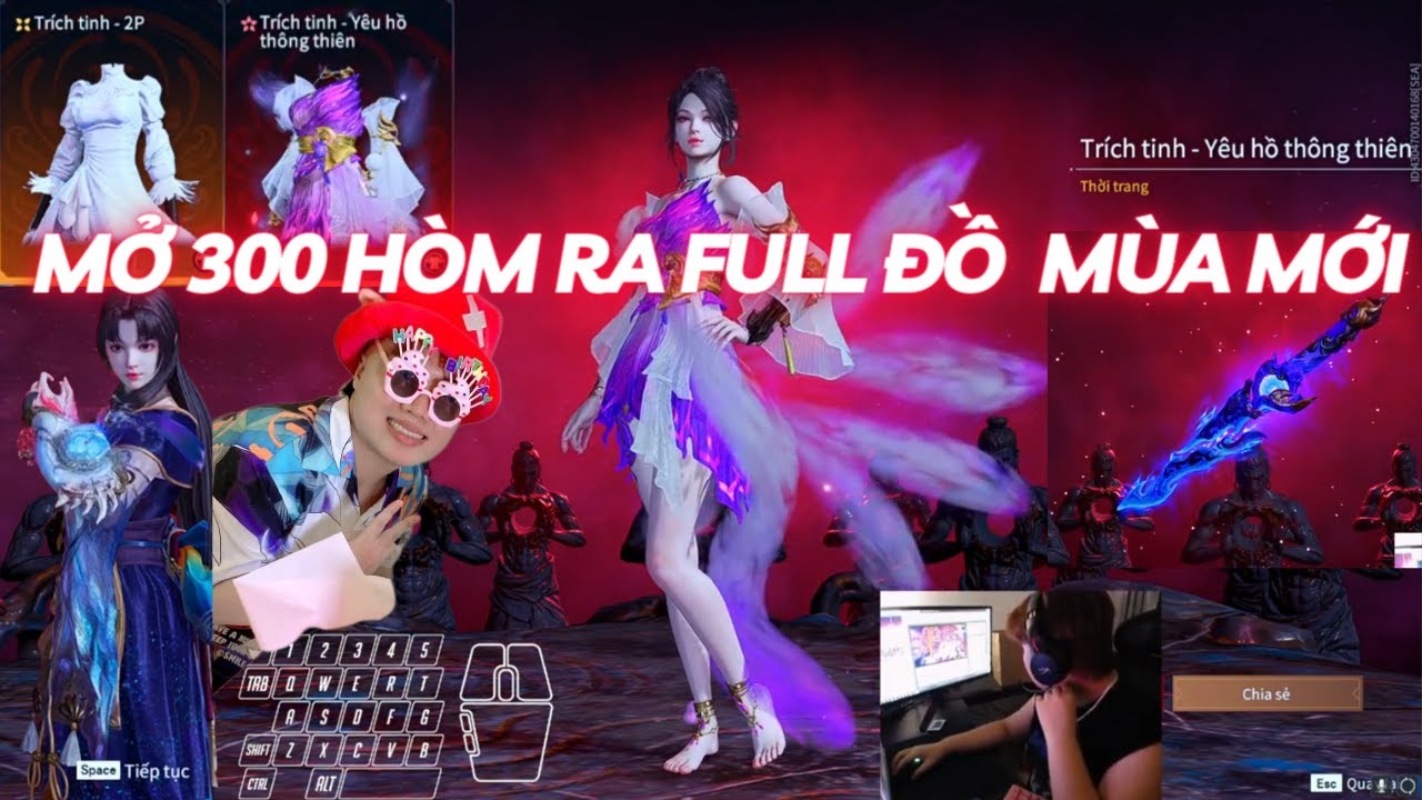 Rễ Thần Lần Đầu Gacha 300 Hòm Lư Sơn Hải Và Cái Kết !!! [ Gacha Naraka Cùng ReThan #1 ]